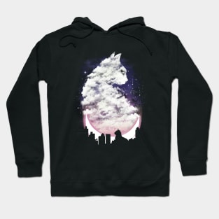 Fluffy White Clouds Hoodie